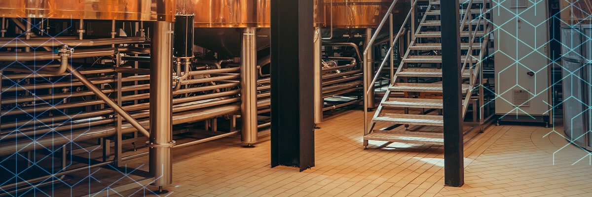 tanque em indústria